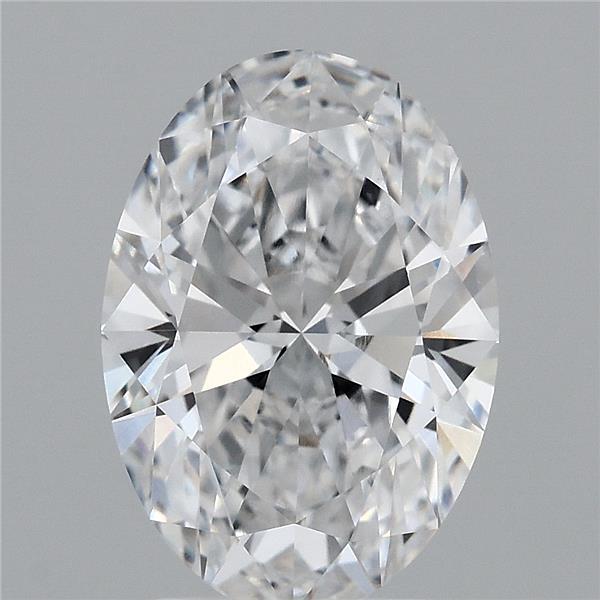 3.19 Carat Oval Cut D VVS1 Diamond - view 1