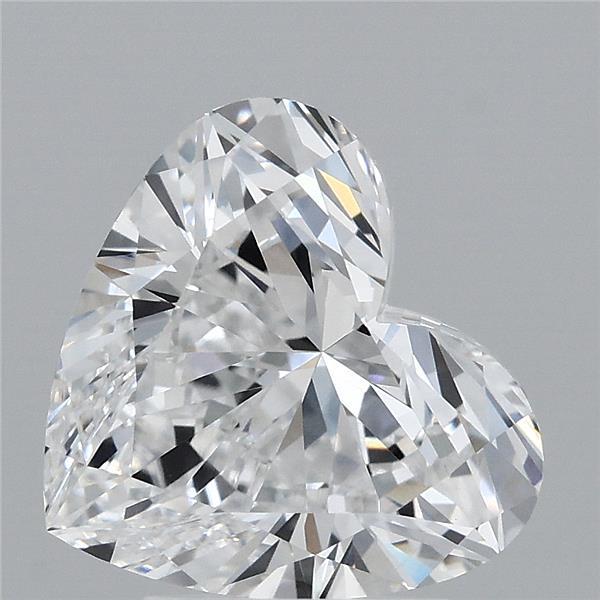 3.08 Carat Heart Cut D VVS2 Diamond - view 1