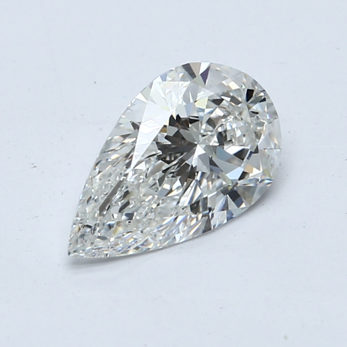 Pear 5.28ct F VS1
