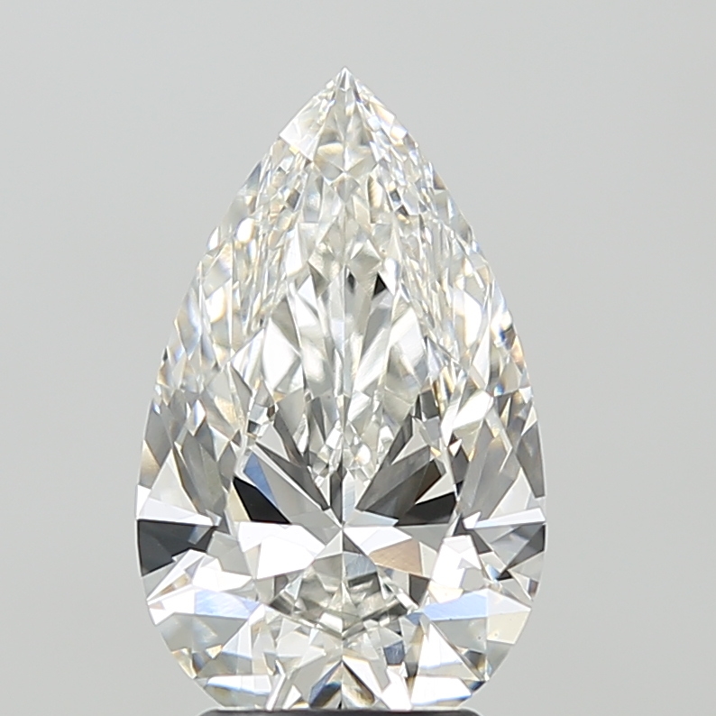 Pear 3.04ct G VS1