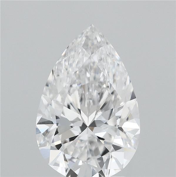 3.01 Carat Pear Cut E VVS1 Diamond - view 1