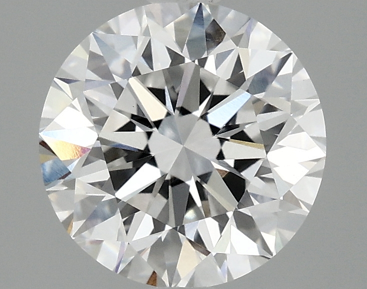 2.54 Carat Round Cut Lab Diamond