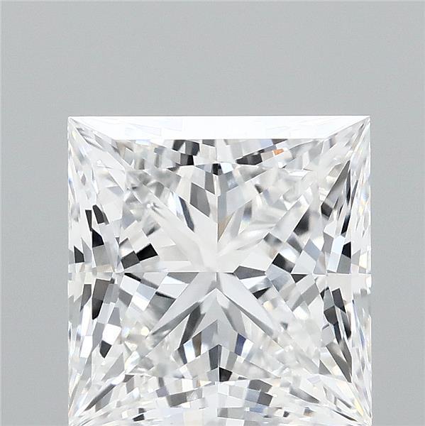 3.89 Carat Princess Cut E VVS2 Diamond - view 1