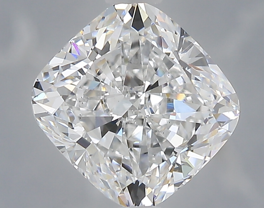 1.56 carat d VS2 EX Cut IGI cushion diamond