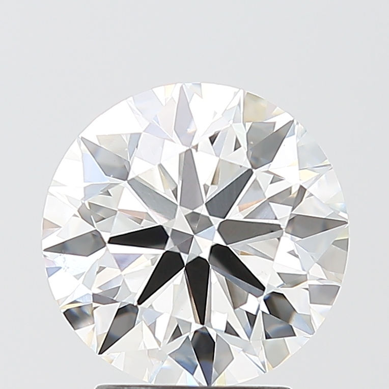 3.03 Carat Round Cut Lab Diamond