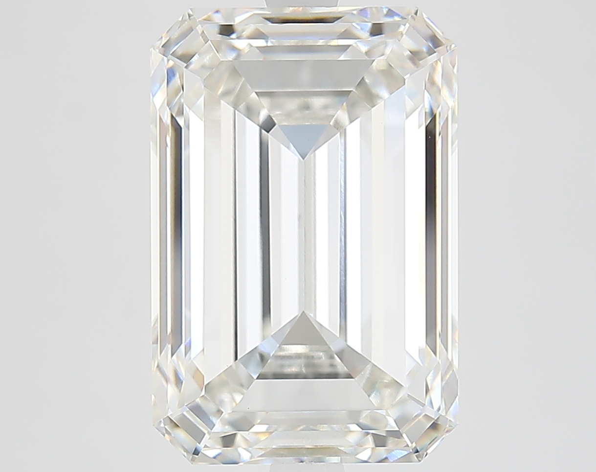 Emerald cut 8.25ct G VVS2