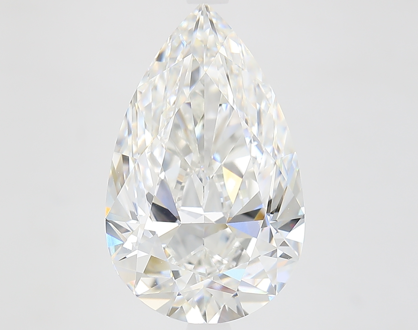 Pear 6.12ct F VVS2