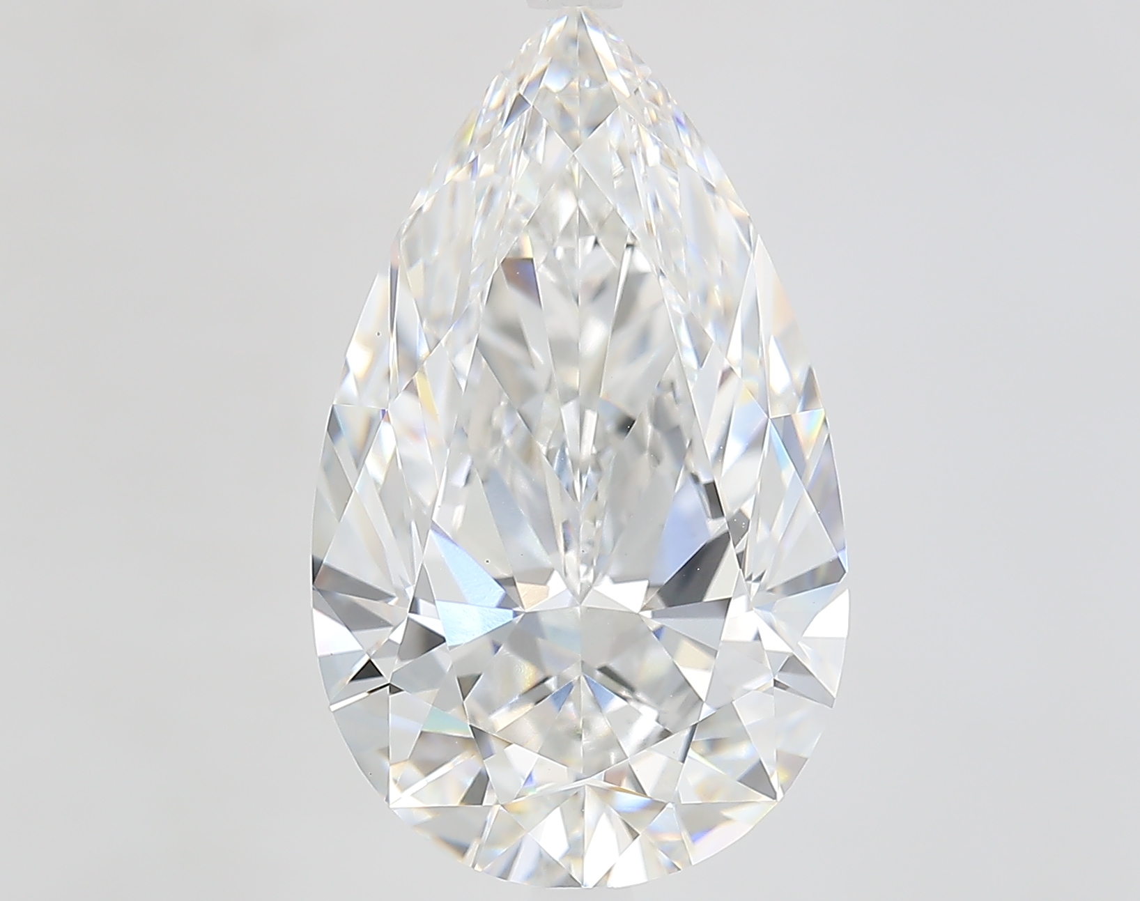 9.1ct Pear E VVS2 IGI
