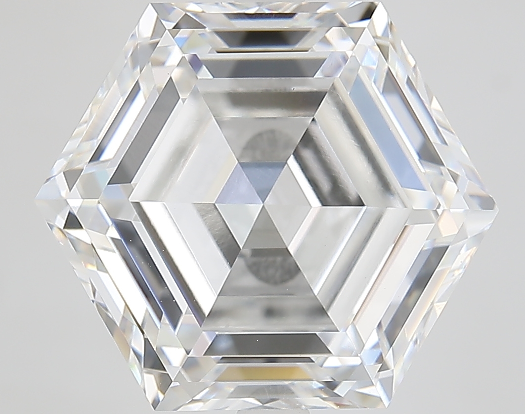 Hexagonal 8.50ct D VVS2