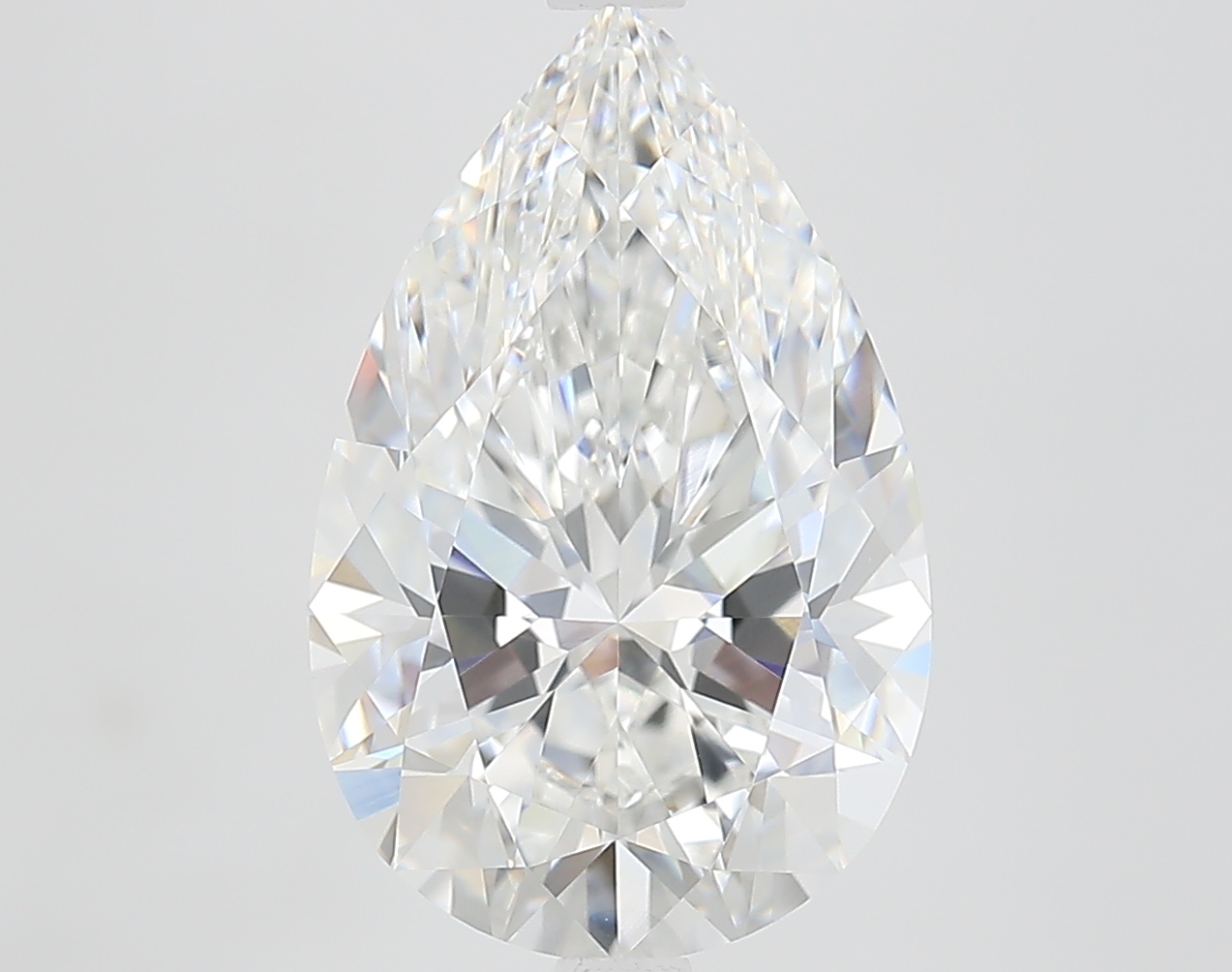 Pear 5.00ct E VVS2