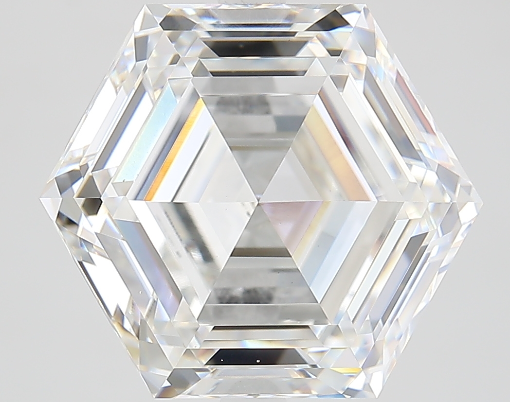 8.1ct Hexagonal E VVS2 IGI