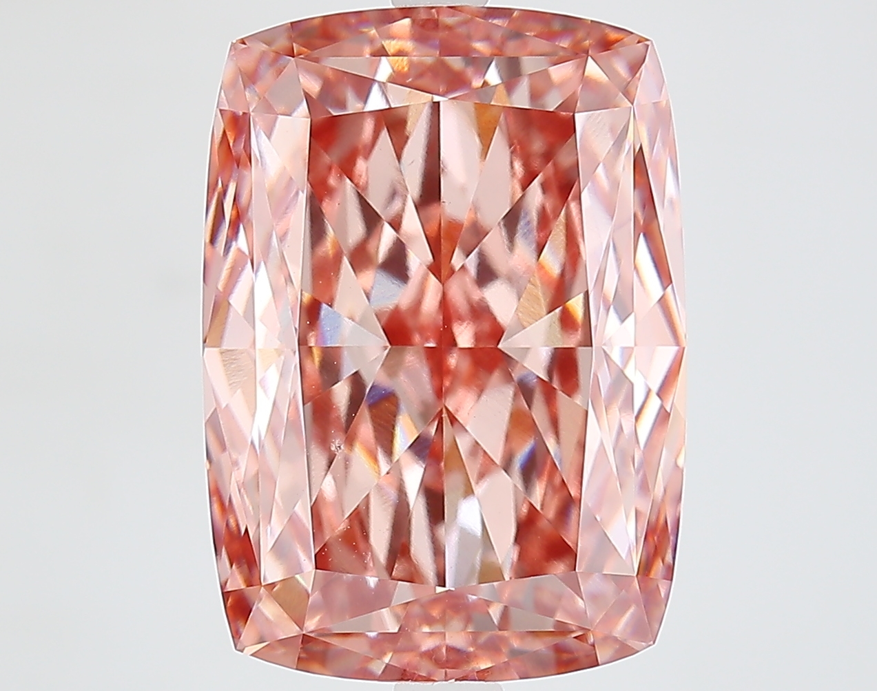 10.04ct Cushion Fancy Vivid Pink VS1 IGI