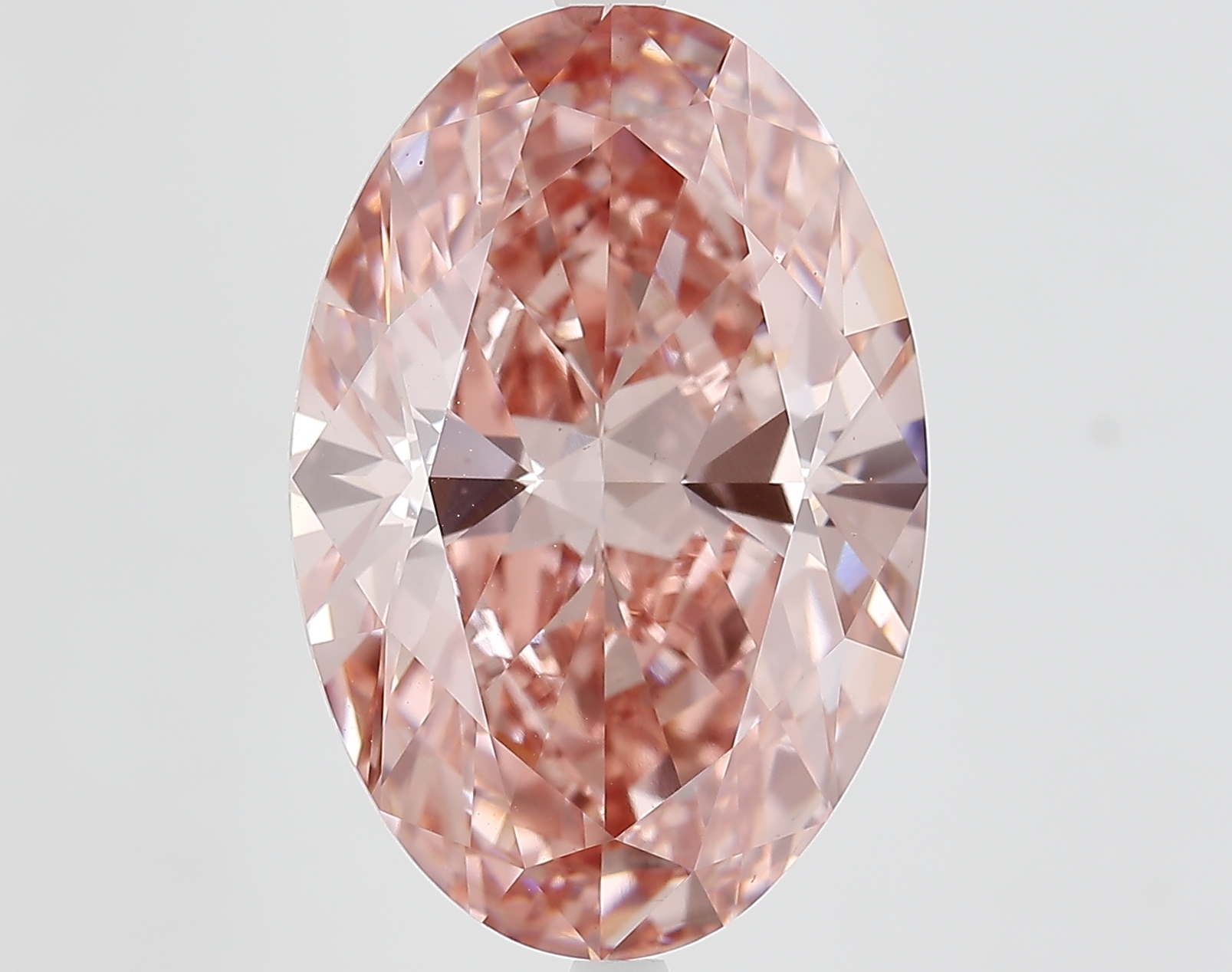 Oval 11.2ct Fancy Vivid Pink VS1