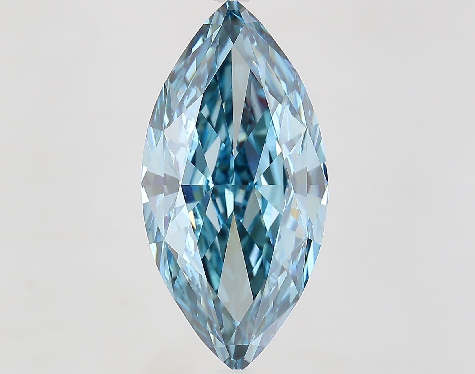 Marquise 7.14ct Fancy Vivid Blue VS1