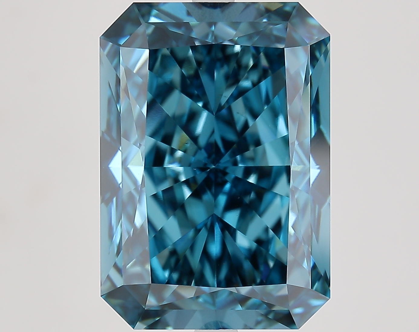 12.0ct Radiant Fancy Vivid Blue VS1 IGI