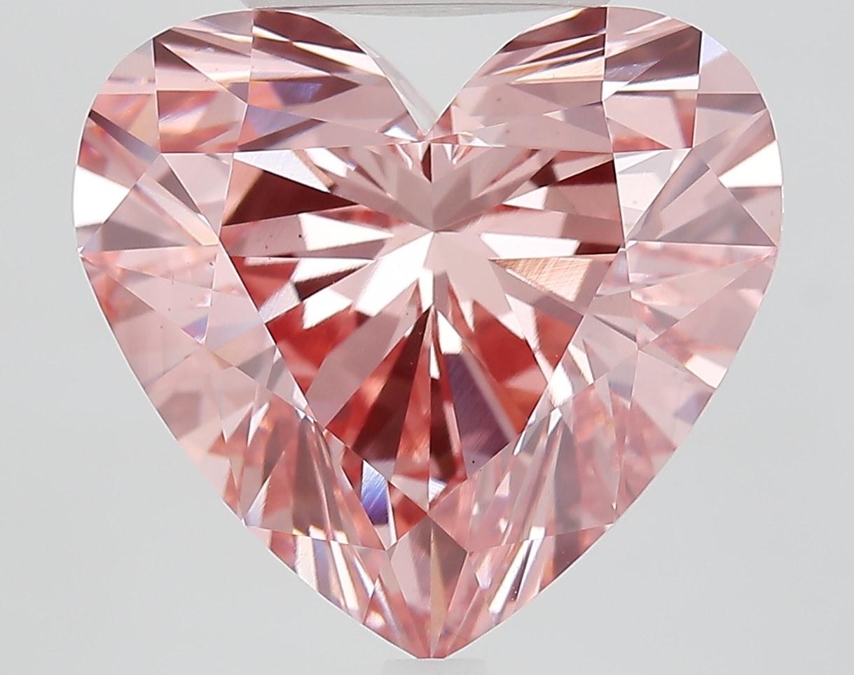 10.3ct Heart Fancy Vivid Pink VS1 IGI