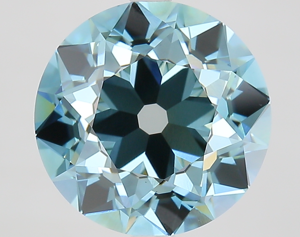 Eurocut 6.03ct Fancy Vivid Blue VS1