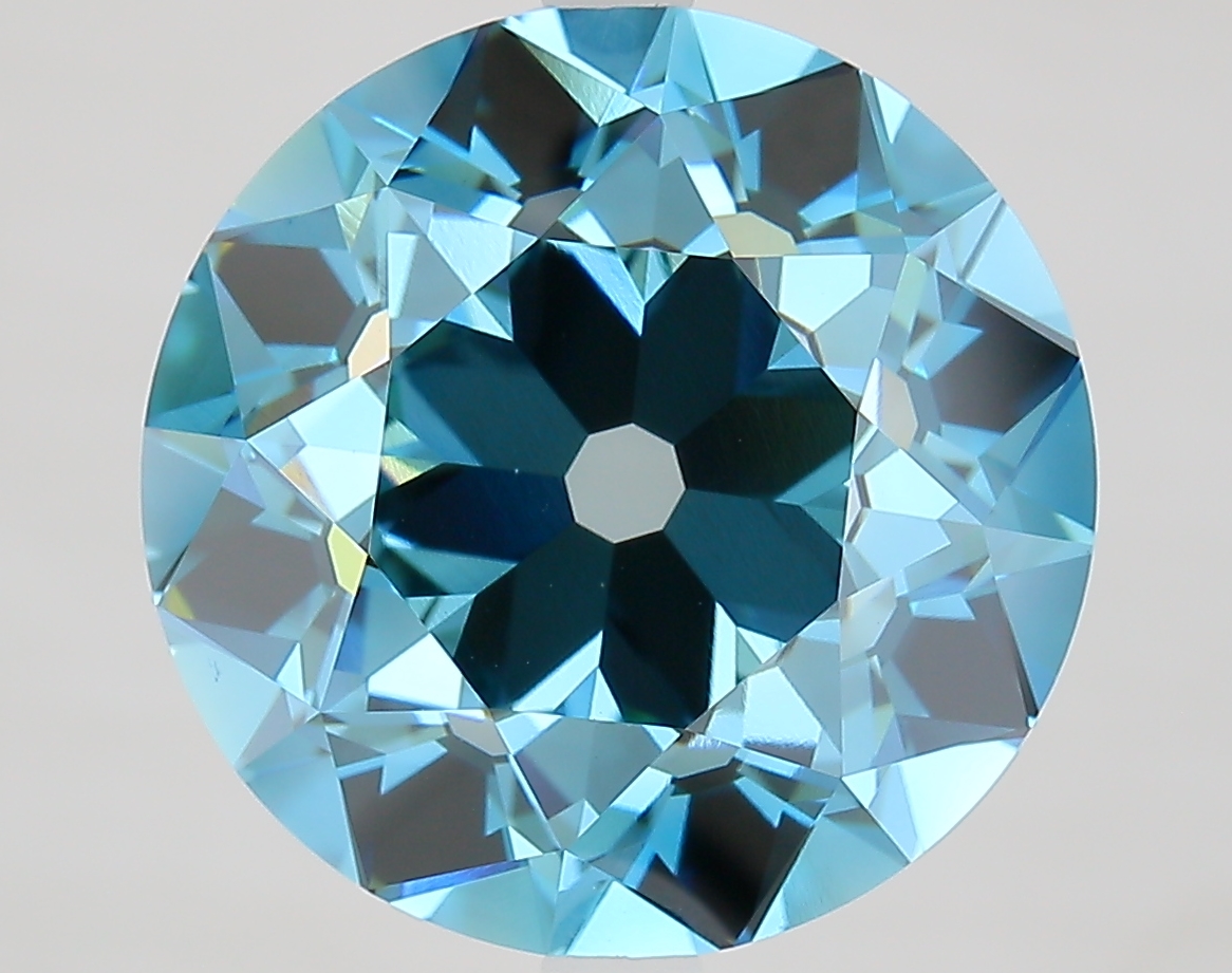Eurocut 10ct Fancy Vivid Blue VVS2