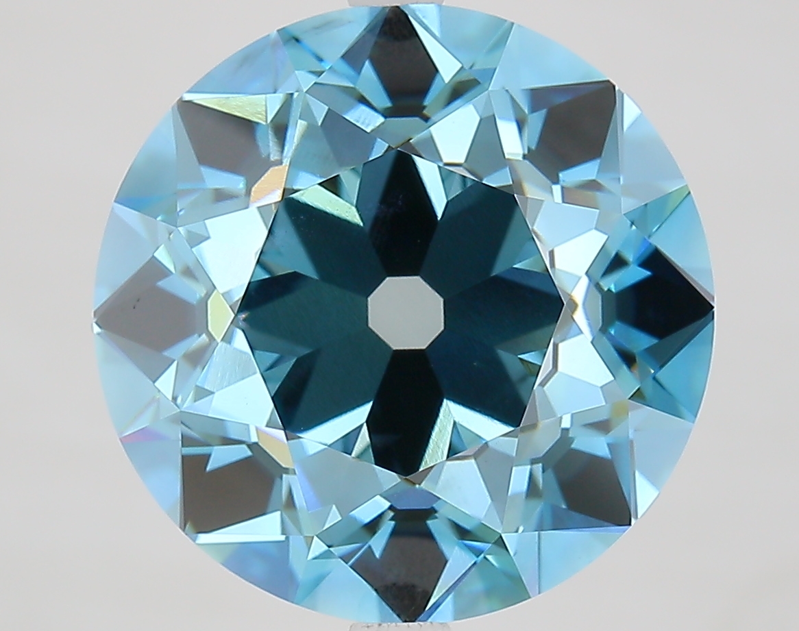 Eurocut 10ct Fancy Vivid Blue VS2