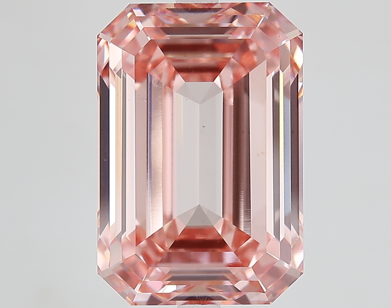 10.1ct Emerald Fancy Vivid Pink VS2 IGI
