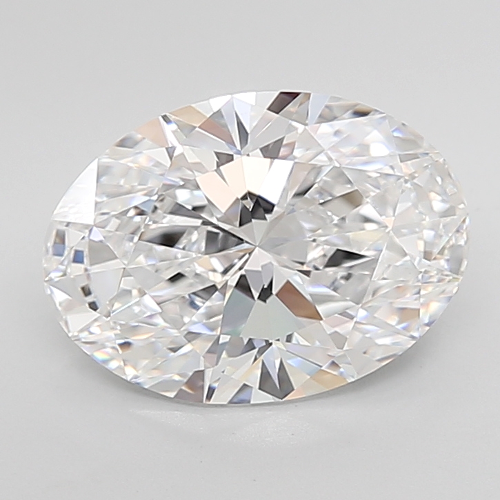 4.3ct Oval D IF IGI