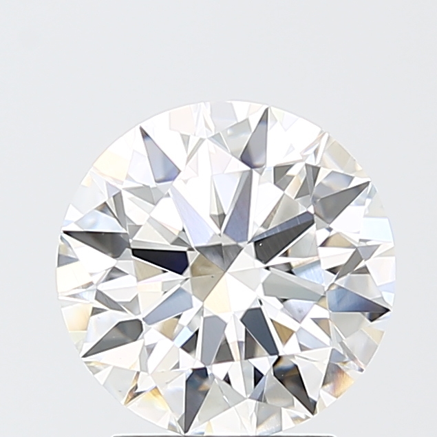2.57 Carat Round Cut Lab Diamond