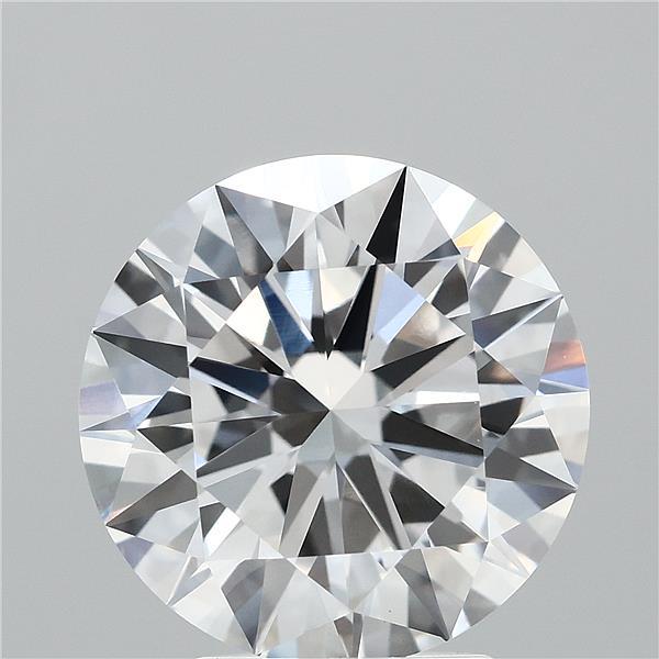 3.63 Carat Round Cut E VVS1 Diamond - view 1
