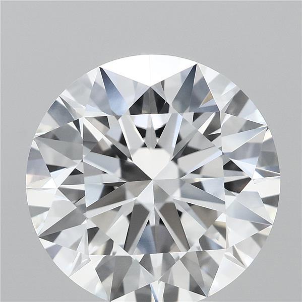 3.51 Carat Round Cut E VVS1 Diamond - view 1