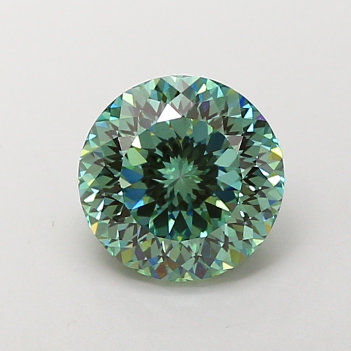 3.0ct PORTUGUESE Fancy Vivid Green VS1 IGI