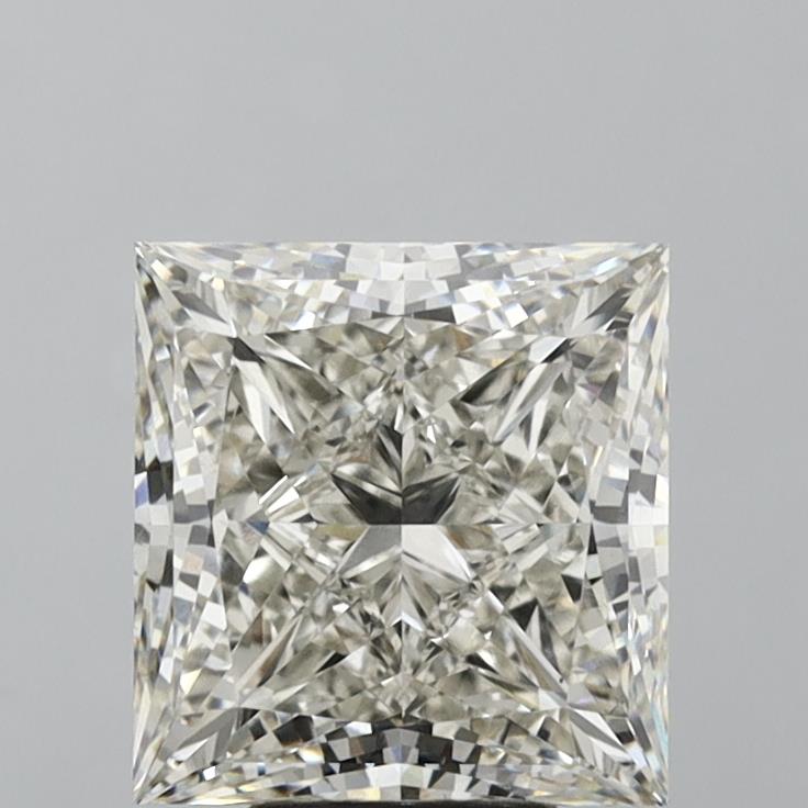 5.84 ct. princess Lab Grown Diamond front image