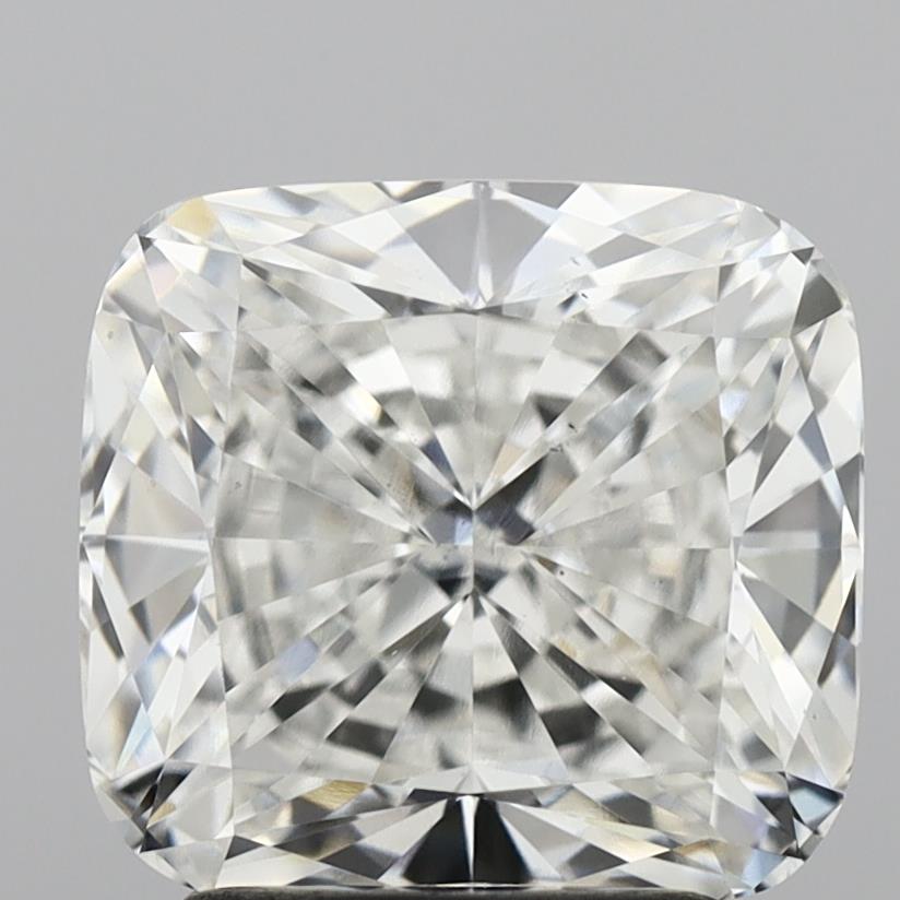 3.02 carat f VS2 EX Cut IGI cushion diamond