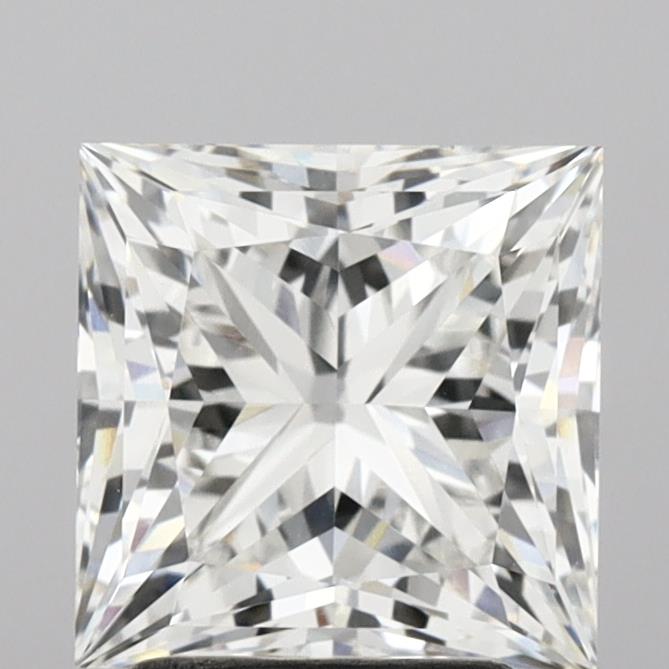 3.24 carat f VVS2 EX Cut IGI princess diamond