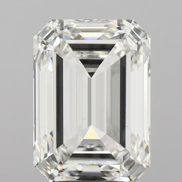 4.21 ct. emerald Lab Grown Diamond front image