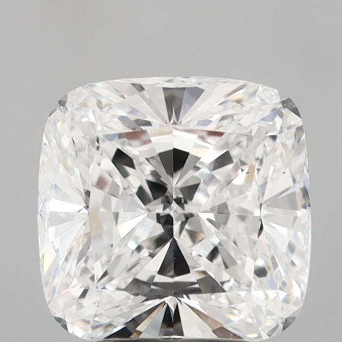 3.19 carat e VS2 EX Cut IGI cushion diamond