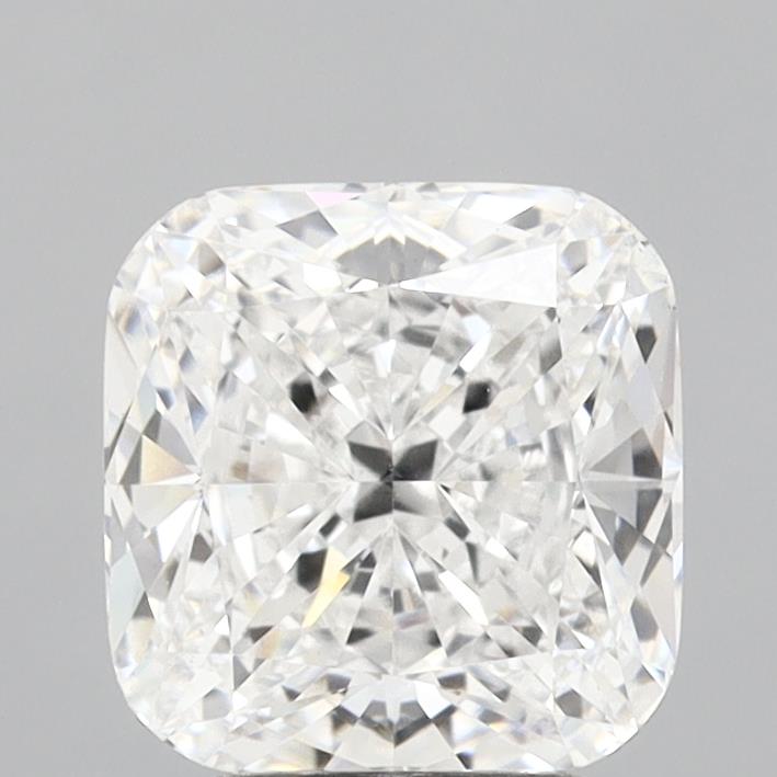 3.51 carat e VS1 EX Cut IGI cushion diamond
