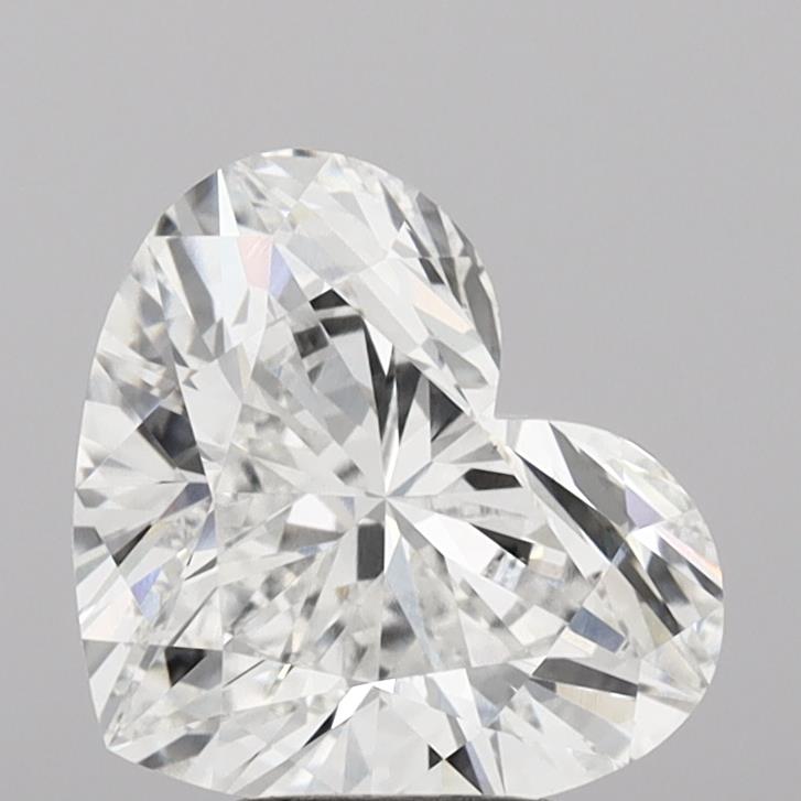 3.85 ct. heart Lab Grown Diamond front image