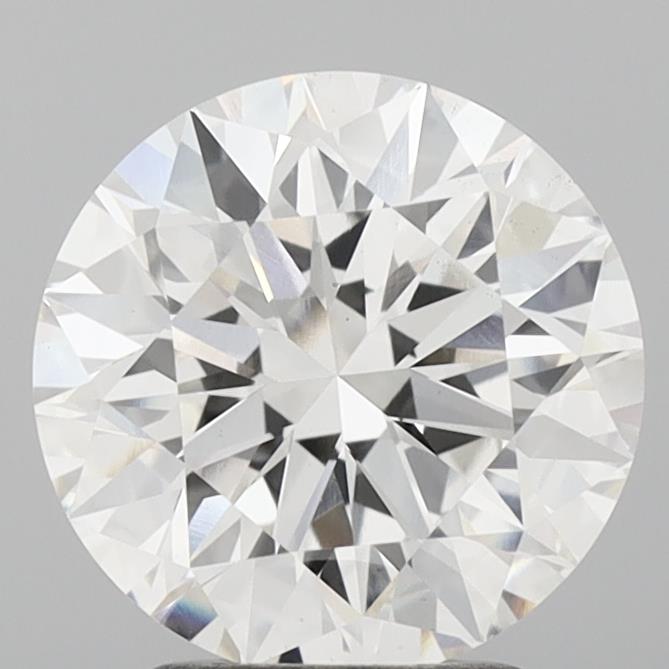 2.71 ct. round Lab Grown Diamond front image