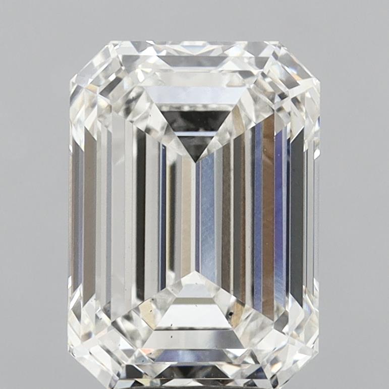 4.61 ct. emerald Lab Grown Diamond front image