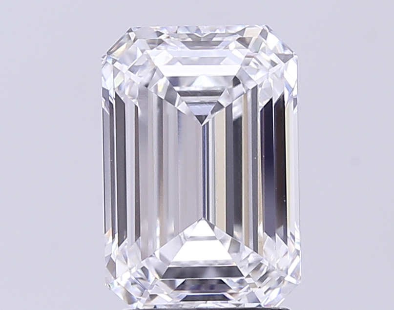 3.01 ct. emerald Lab Grown Diamond front image