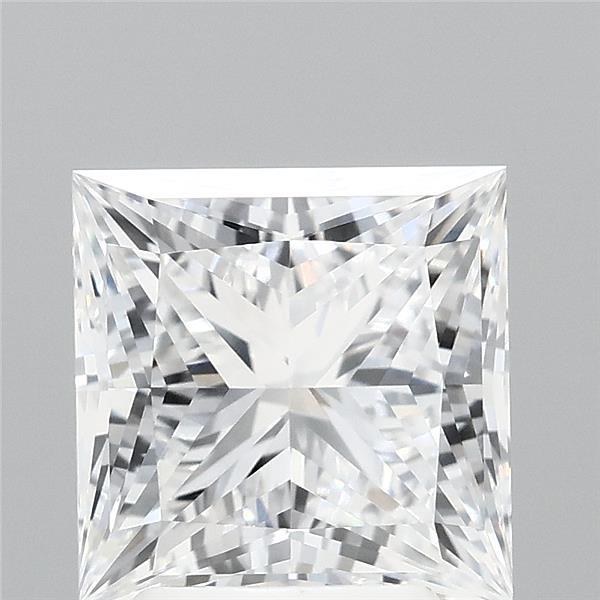 3.01 Carat Princess Cut E VVS1 Diamond - view 1