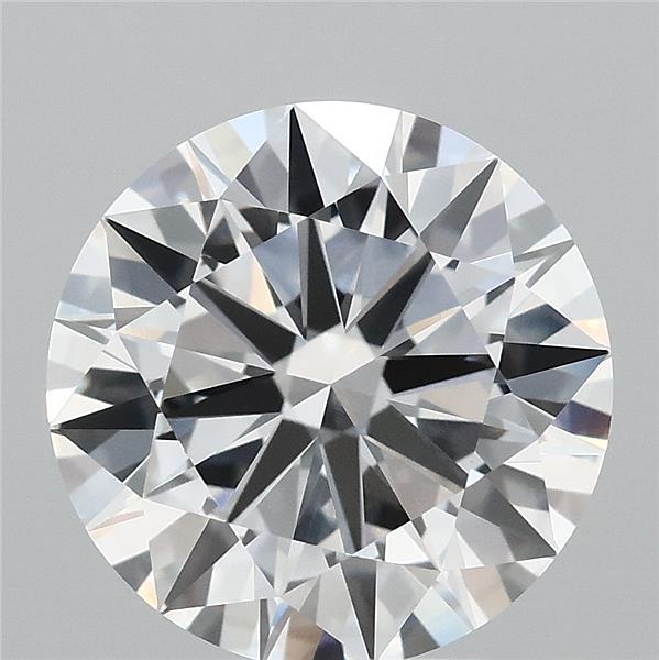 3.87 Carat Round Cut E VVS1 Diamond - view 1