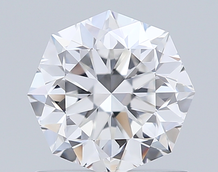 0.9ct Octagonal D VS1 IGI