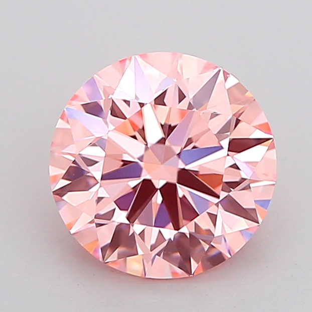 1.5ct Round Fancy Intense Pink VVS2 IGI