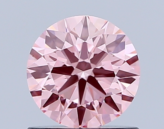 0.8ct Round Fancy Intense Pink VVS1 IGI