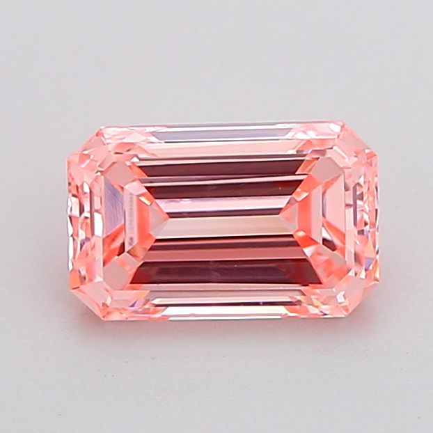 1.0ct Emerald Fancy Intense Pink VVS2 IGI