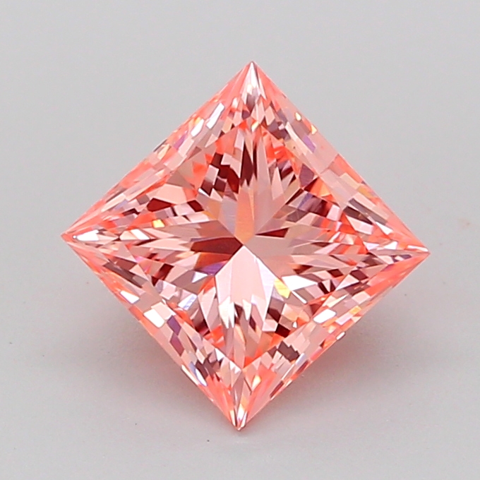 1.5ct Princess Fancy Intense Pink VS1 IGI