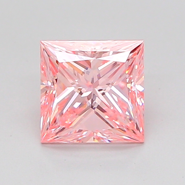 1.0ct Princess Fancy Intense Pink VVS2 IGI