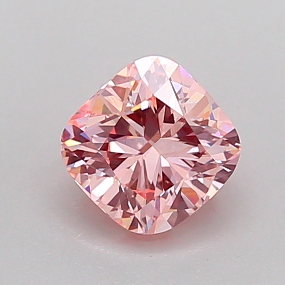 1.0ct Cushion Brilliant Fancy Intense Pink VVS2 IGI