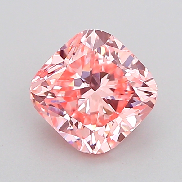 1.0ct Cushion Brilliant Fancy Intense Pink VVS2 IGI