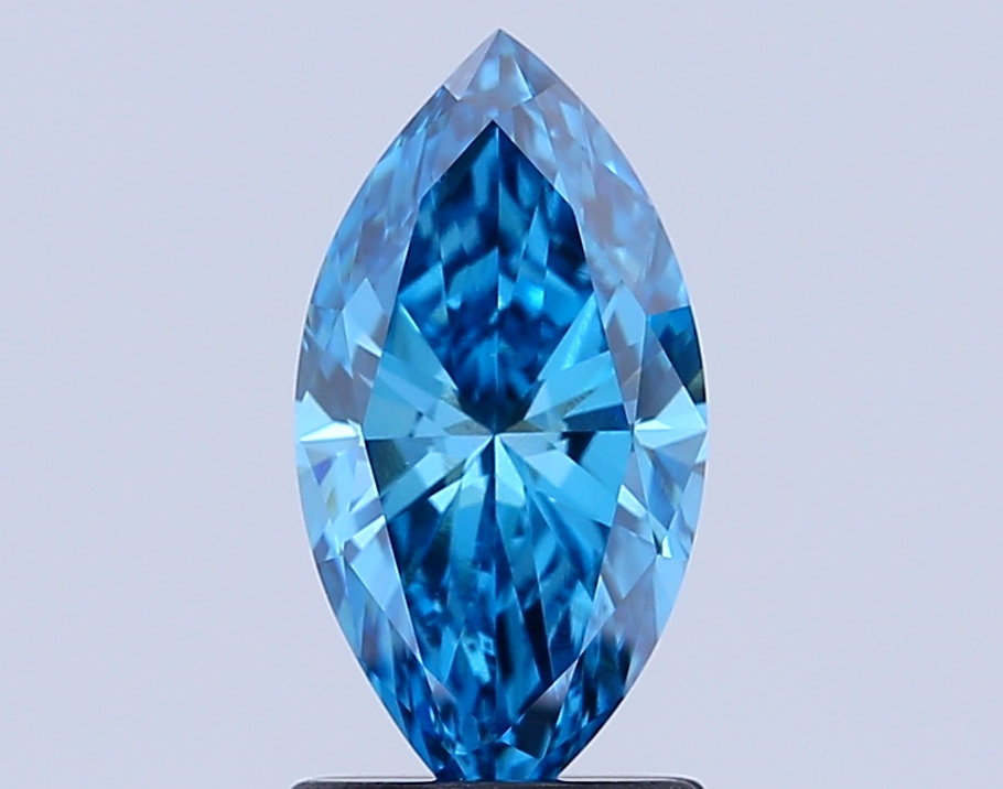 1.5ct Marquise Fancy Vivid Blue VS1 IGI